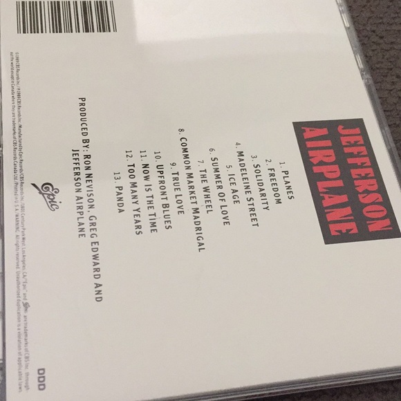 Jefferson Airplane cd - Picture 4 of 4